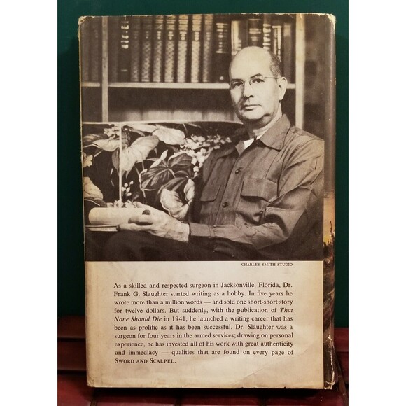 Vintage 1957 Sword and Scalpel by Frank G Slaughter Korean War Novel Hardcover - Picture 5 of 5